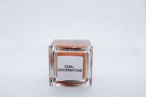 Vivid Coral Conversations Nail Polish - Vegan & 10-Free Quick Dry
